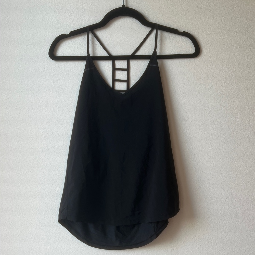 lululemon athletica Black Strappy Camisole